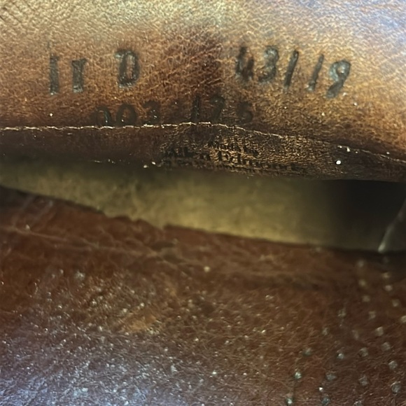 Allen Edmonds Flagstaff Brown Pebbled Leather Penny Loafer Vibram Size 1… - Picture 6 of 12